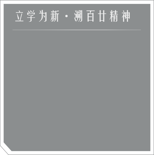 立学为新·溯百廿精神